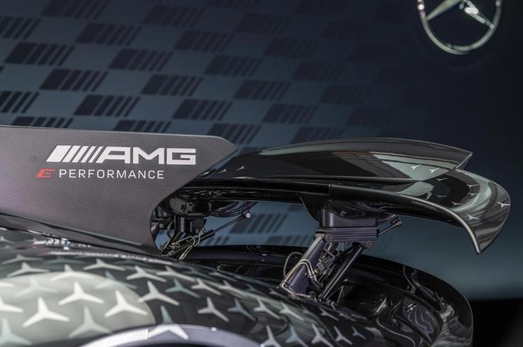 Mercedes-AMG One extendable rear wing Mercedes-AMG One extendable rear wing